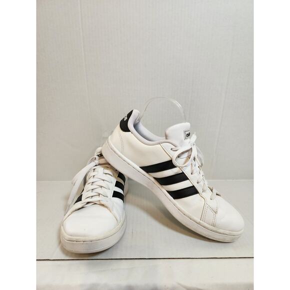 Adidas Cloudfoam Comfort 3 Strip Sneaker Women's Size 9.5 - Picture 1 of 11